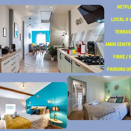 T3 St-jean-fibre-netflix-parking Apartment Gaillac