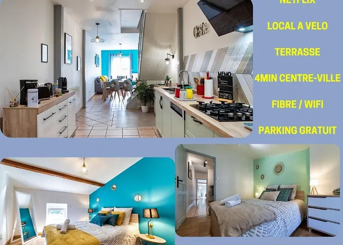 T3 St-jean-fibre-netflix-parking Апартаменты Гайак